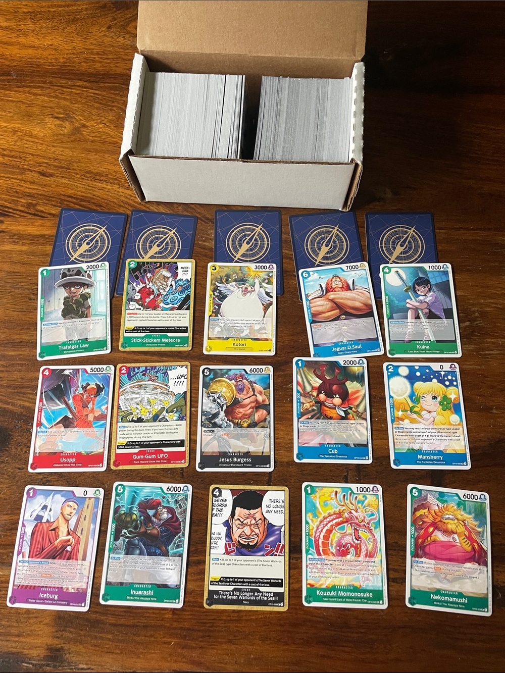 One Piece Onepiece Mixed Random UC UnCommon Cards (380+ cards)